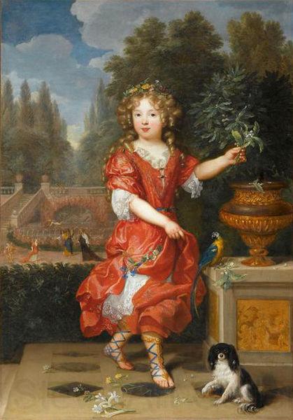 Pierre Mignard A young Mademoiselle de Blois Spain oil painting art
